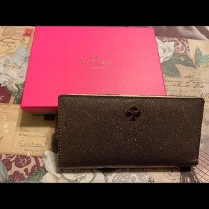 Kate Spade glitter bug wallet